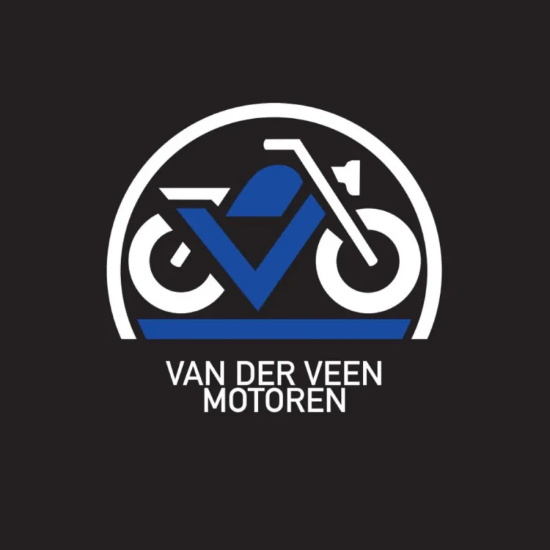 het logo van Van der Veen Motoren