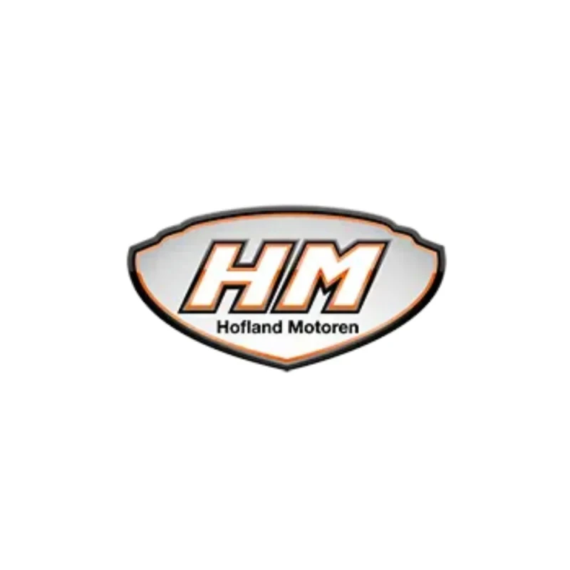 het logo van Hofland motoren B.V.