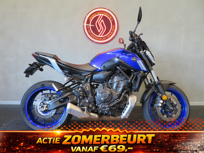 YAMAHA MT-07 TOPSTAAT HISTORIE!