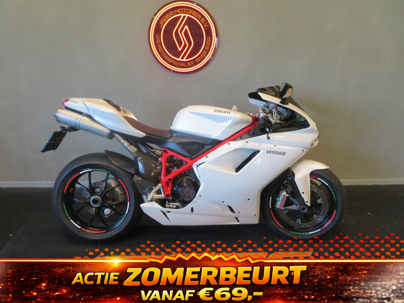 DUCATI 1098 SUPERSTAAT NIEUWSTAAT!