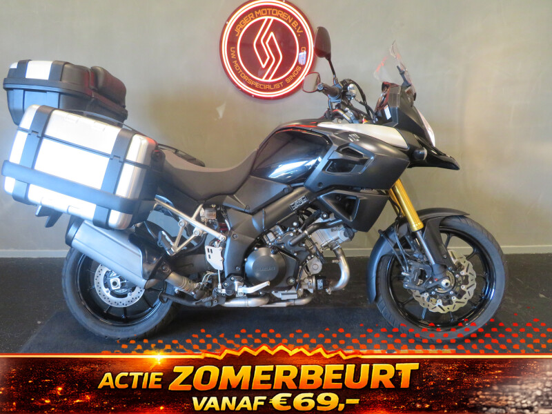 SUZUKI DL 1000 V-STROM KOFFERS ZEER FRAAI!