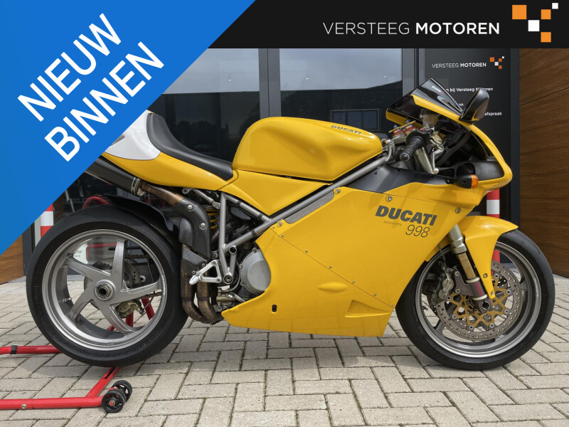 Ducati 998 Mono posto # Desmo uitgevoerd # schitterend! Ducati 998 Bip/Mono posto # Desmo uitgevoerd # schitterend!