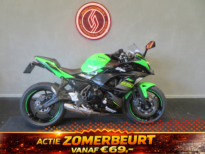 KAWASAKI NINJA 650 ABS TOPSTAAT! EXTRAS