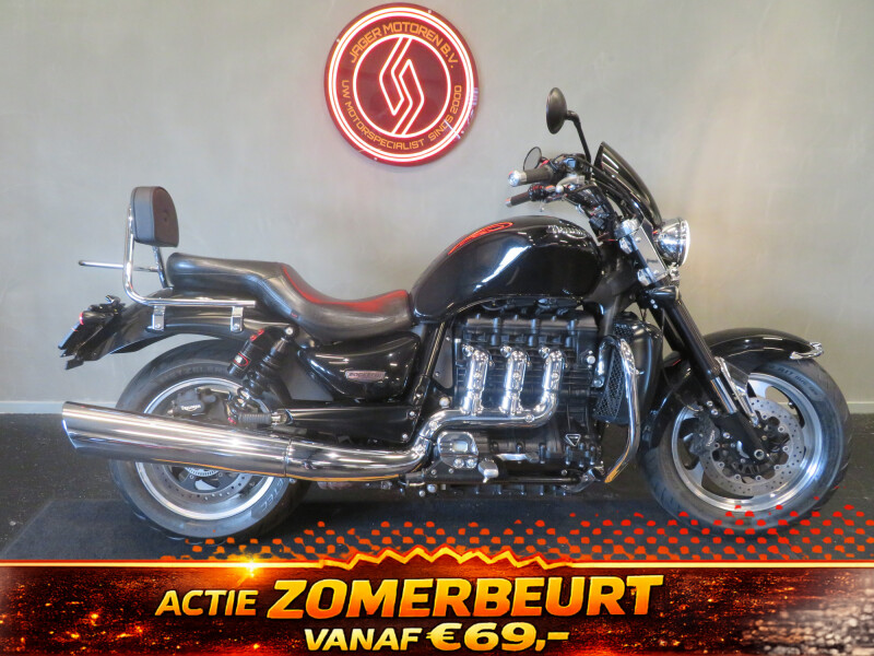 TRIUMPH ROCKET 3 ROADSTER NIEUWSTAAT! HISTO
