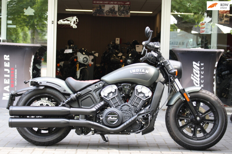 Indian Chopper 69 Scout Bobber Limited , 24 maanden Dealer garantie
