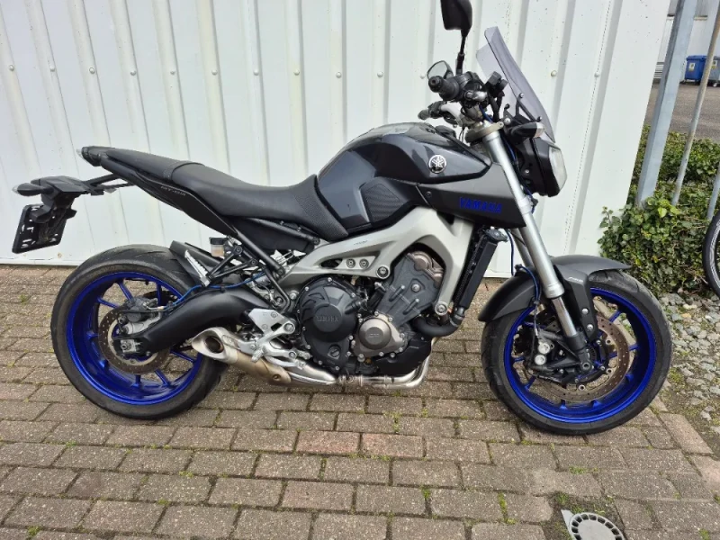 Yamaha MT-09 uit 2016, stoere naked bike