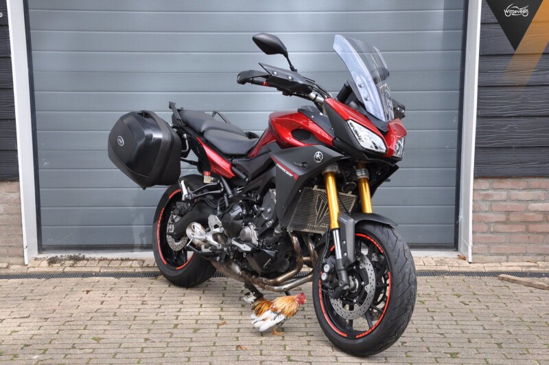 Yamaha Tracer 900 ABS weinig kilometers, kofferset