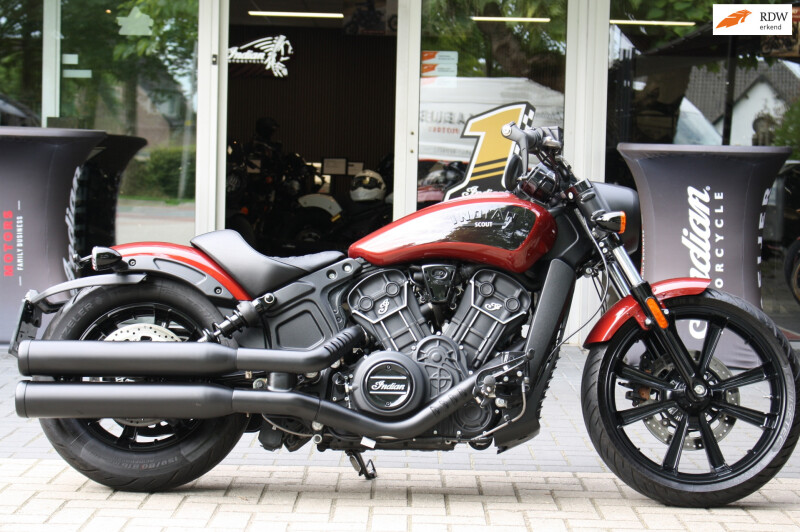 Indian Chopper 69 Scout Rogue , 1e eigenaar , 24 maanden garantie!!