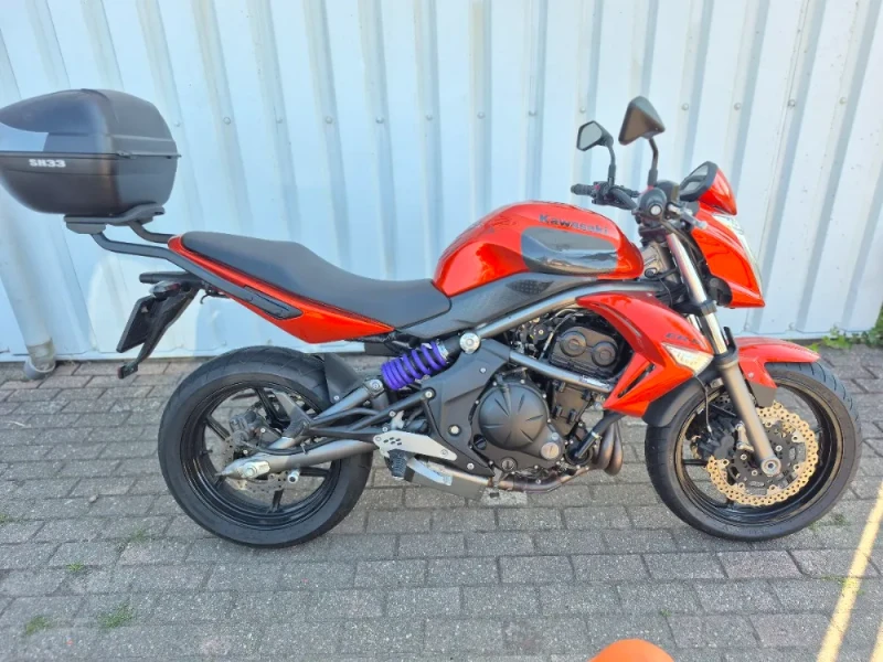 Kawasaki ER6-N stoere naked met veel extra's