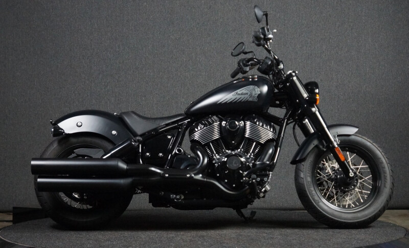 Indian Chief Bobber Dark Horse Met zeer lage kilometerstand