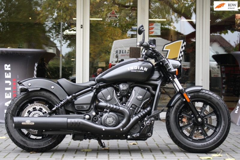 Indian Chopper 76 Scout Bobber Li+Tec , 24 Maanden exclusive Dealergarantie!
