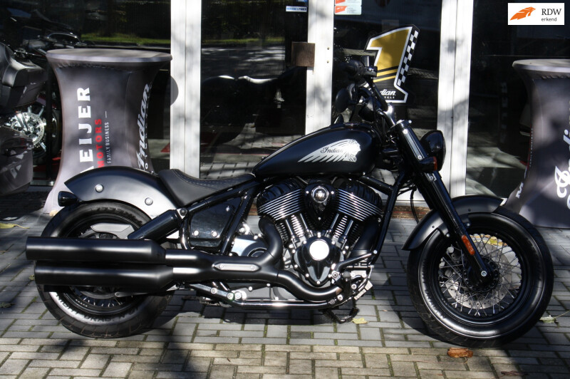 Indian Chopper 116 Chief Bobber Dark Horse, 24 maanden exclusive dealer garantie!