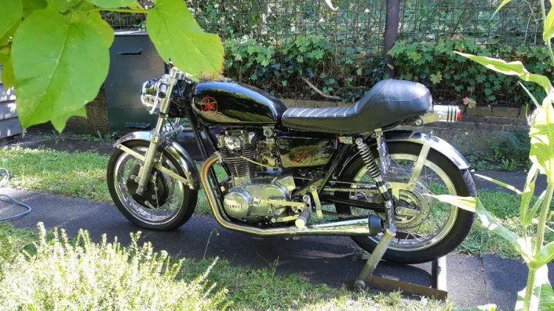 Yamaha xs 650 cafe racer in nieuw staat