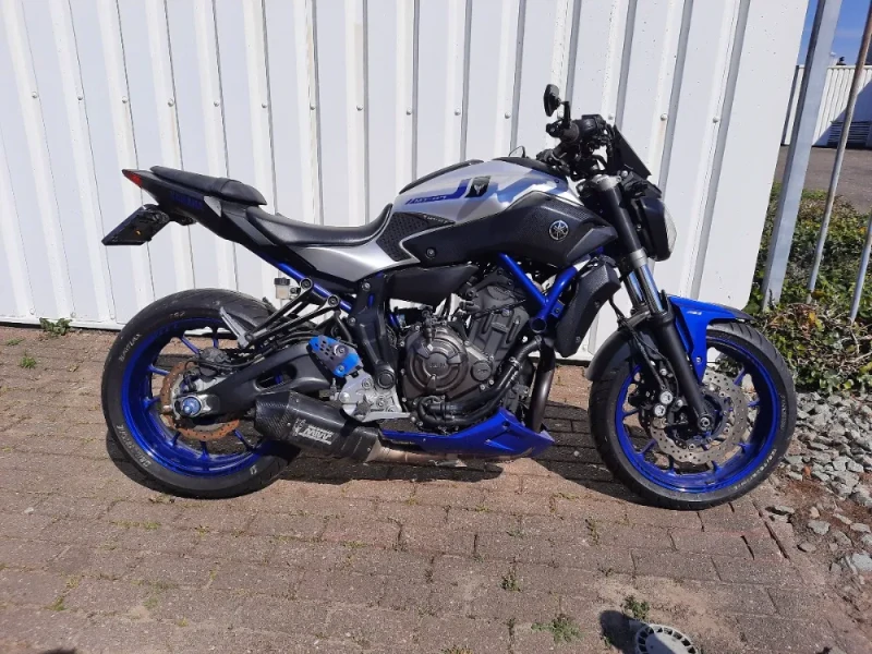 Yamaha MT-07 abs uit 2016 met sportuitlaat