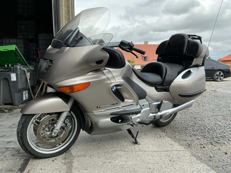 2000 BMW LT K1200 motorfiets met achteruit