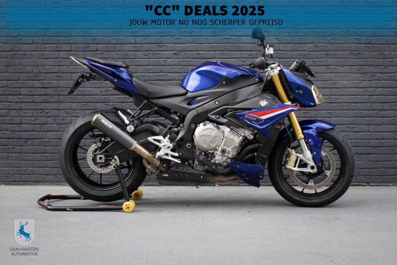 BMW S 1000 R San Marino Blauw / BOS uitlaat / 1ste eigenaar!