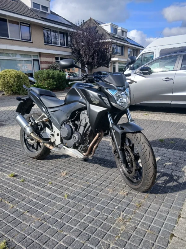 Honda cb500f cb500f a abs 35kw  a2. mat zwart , nette motor