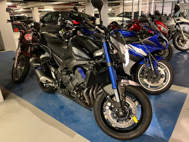 FZ 8 N yamaha ABS  performance  2016