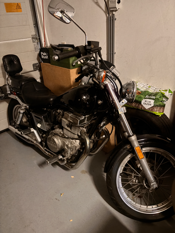 Honda Rebel 450 Opknapper