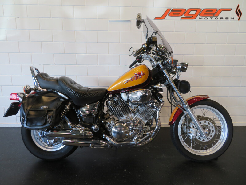 YAMAHA XV 750 VIRAGO SUPER STRAK!