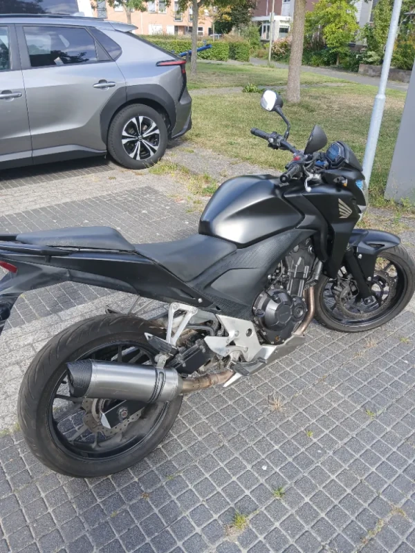 Honda cb500f cb500f a abs 35kw  a2. mat zwart , nette motor