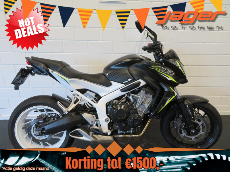 HONDA CB 650 F ABS SUPER FRAAI!