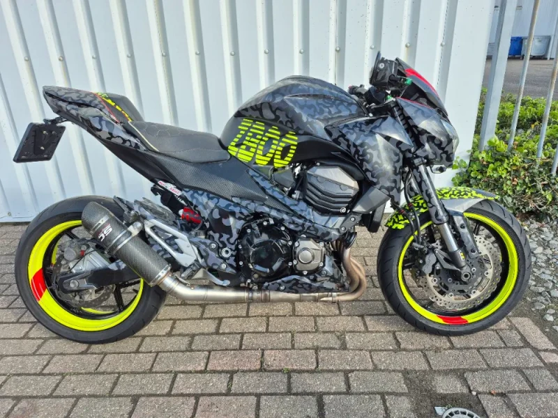 Kawasaki Z800 Performance uit 2015 boordevol extra's