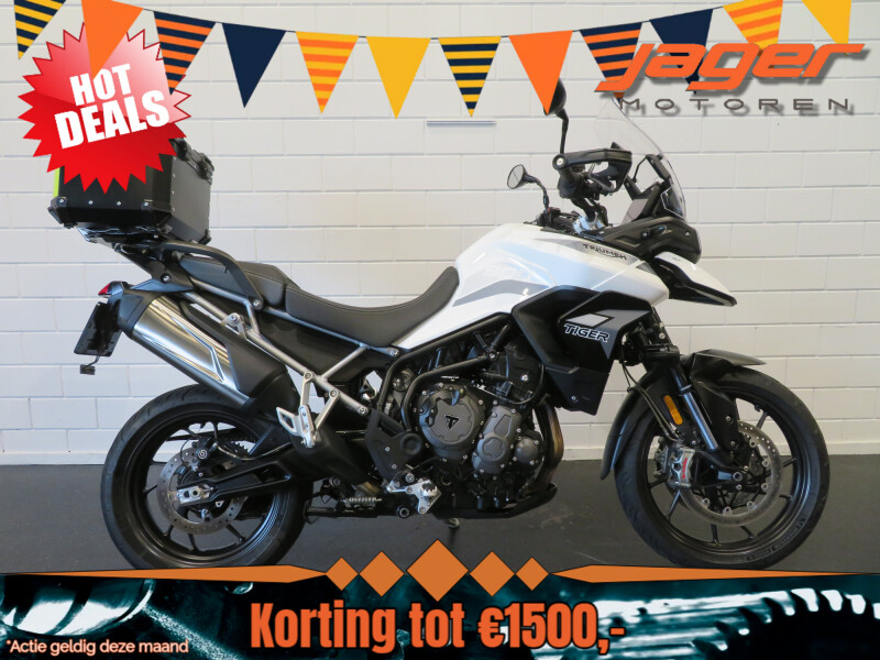 TRIUMPH TIGER 900 GT NIEUWSTAAT! TOP-CASE