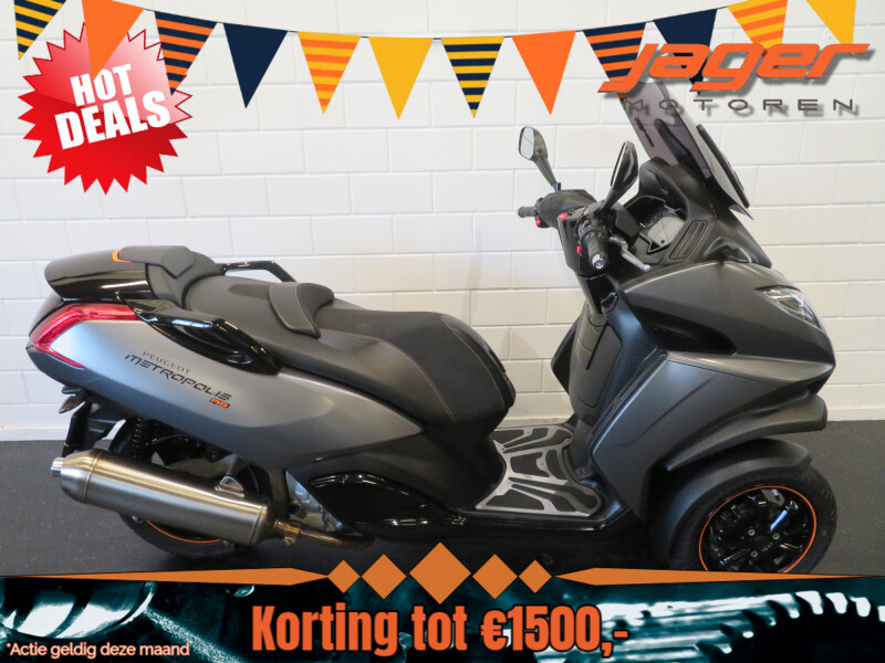 PEUGEOT METROPOLIS 400 RS ZEER STRAK!