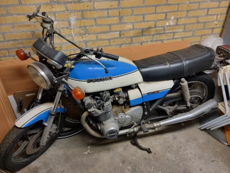 Klassieke Suzuki GS750 1978