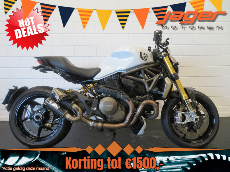 DUCATI MONSTER 1200 S NIEUWSTAAT!! HISTORI