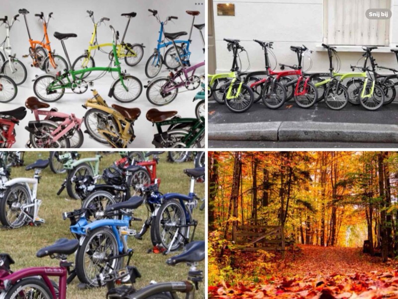 Partij Brompton en of Riese Birdy Müller Vouwfietsen Gezocht Gevraagd