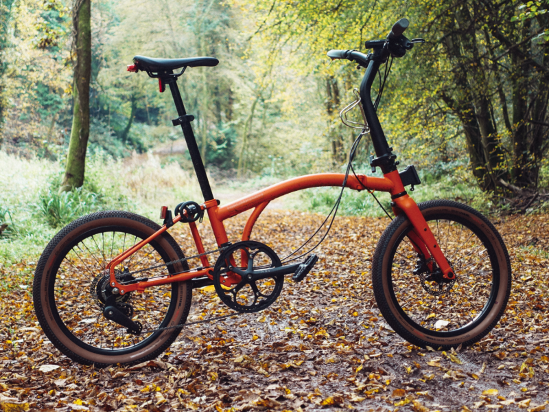 1 of 2 Brompton G-Line Vouwfietsen Gezocht Gevraagd voor mee met de Trein