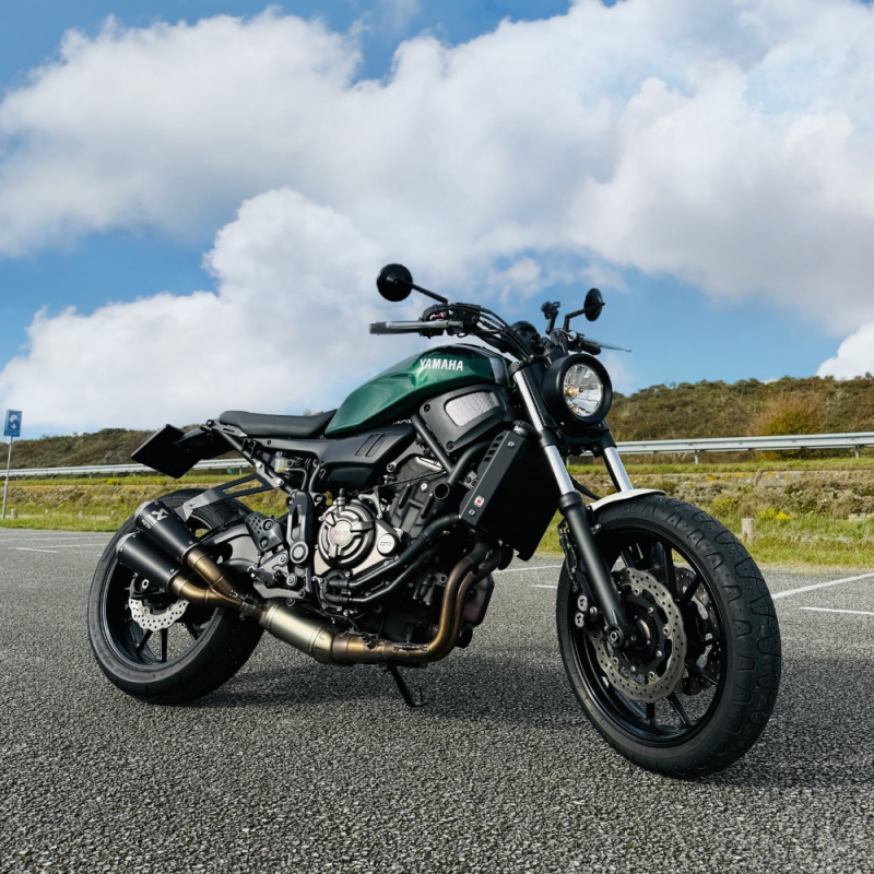 Stoere Yamaha XSR 700 custom