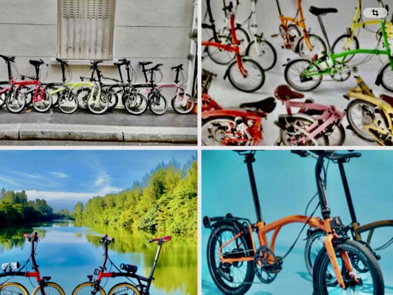 1 of 2 Riese Birdy Müller en of Brompton Vouwfietsen Gezocht Gevraagd