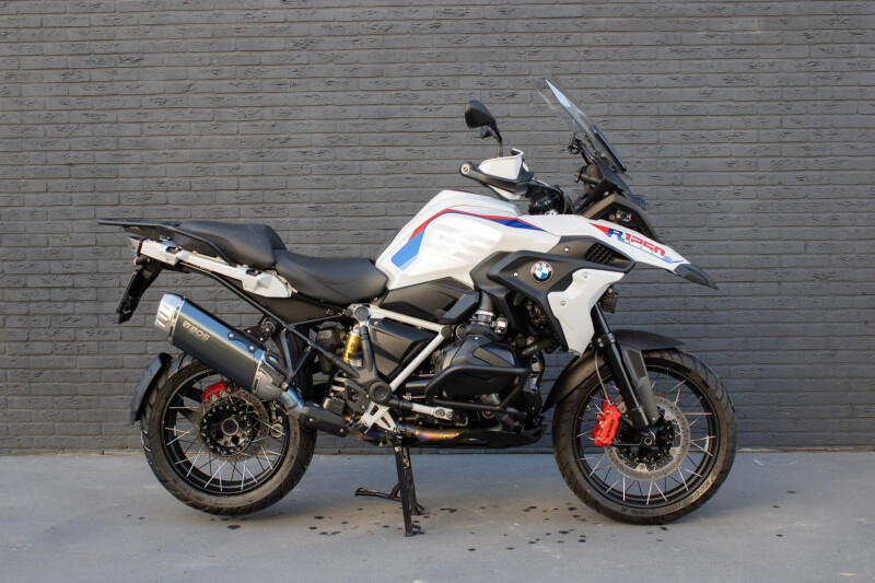 BMW R 1250 GS Rallye Special! / Titanium bochten/ BOS / 6.457 kilometer