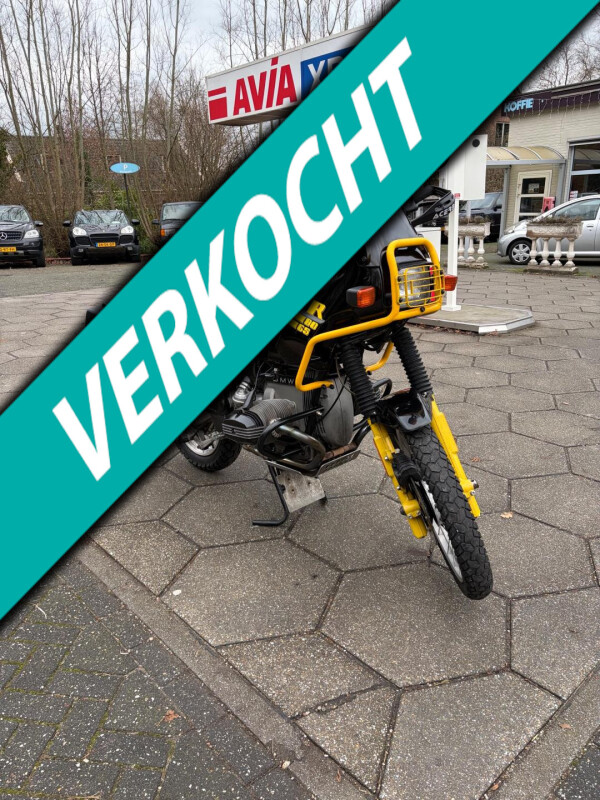 BMW All-Road R 80 GS Bumble Bee Uniek!