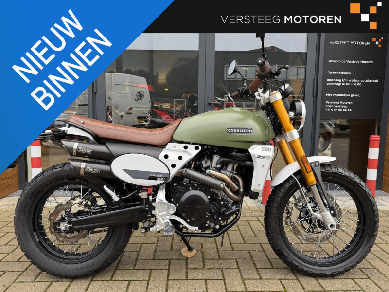 Fantic Caballero 500 Deluxe Arrow demper BTW