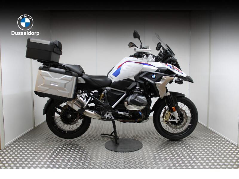 BMW R 1250 GS Light white/Racing blue/Racing red Rallye - 3-delige kofferset,