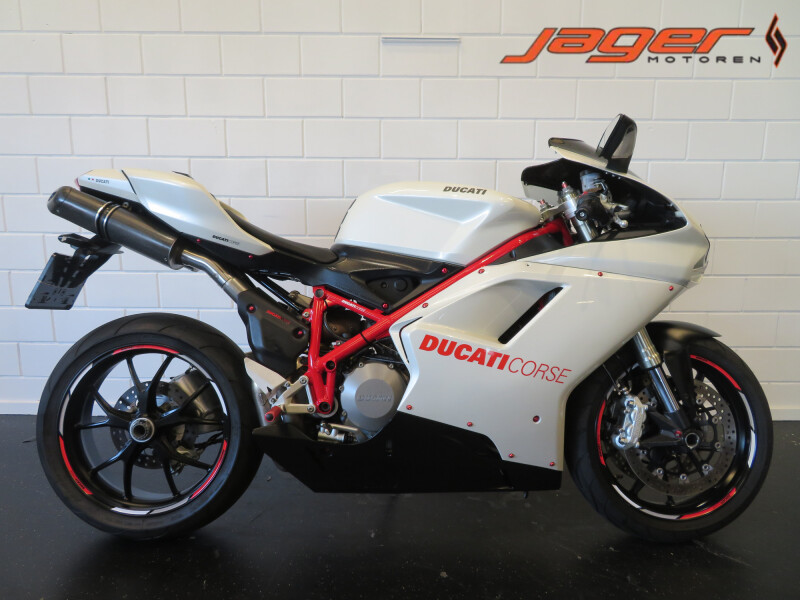DUCATI 848 WHITE EDITION SPECIAL TOP!