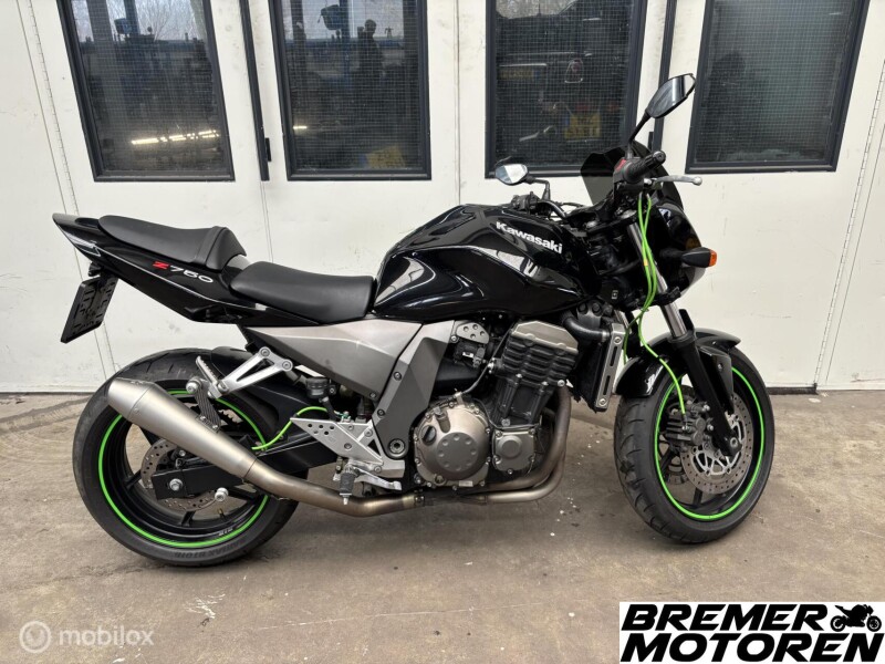 Kawasaki Z 750 2005 Leovince uitlaat Z750