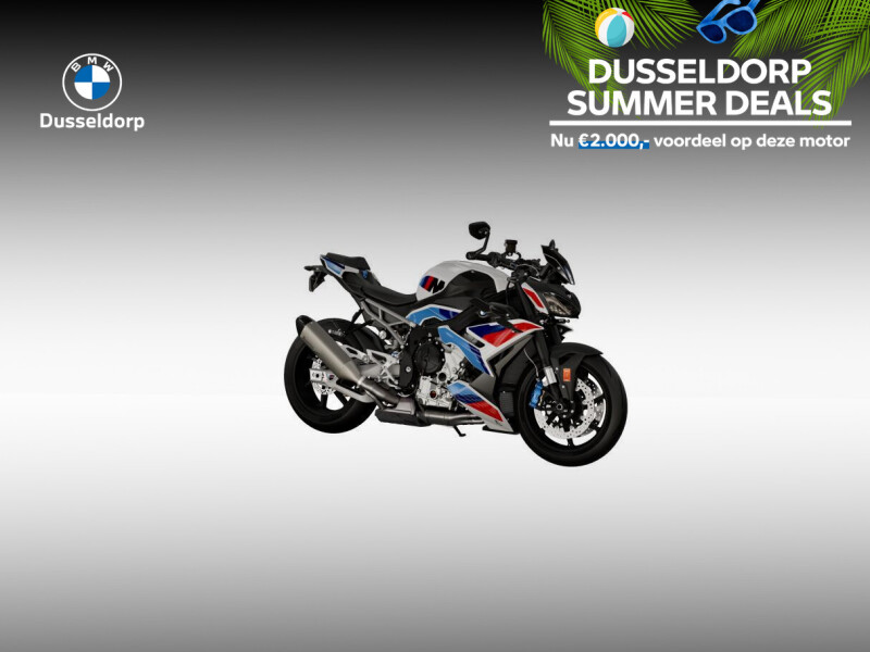 BMW M 1000 R Light white/M Motorsport BTW voertuig