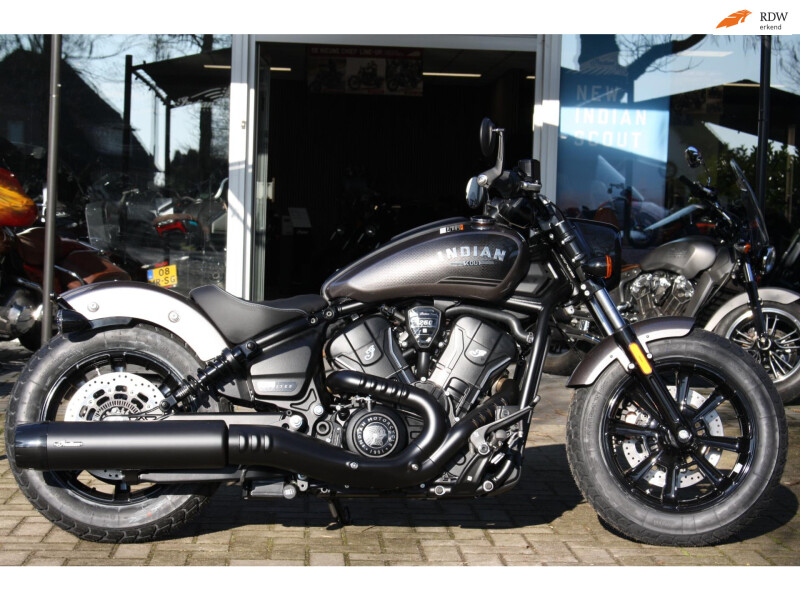 Indian Chopper Scout Bobber Limited +Tech, Nieuw!