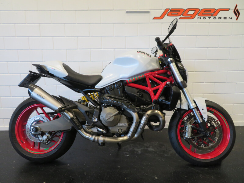 DUCATI MONSTER 821 ABS WHITE-EDITION! TOP!