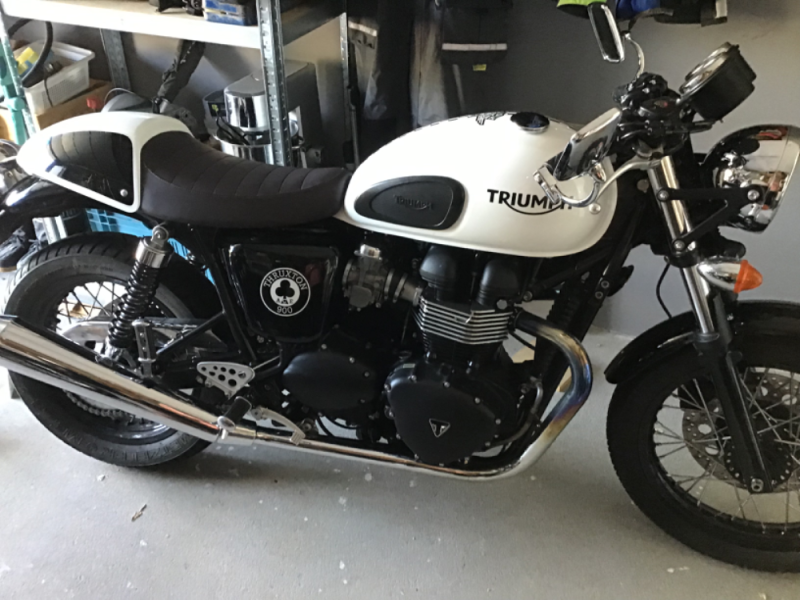 Triumph thruxton Ace Cafe