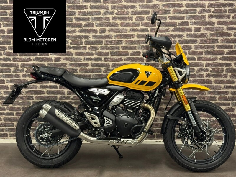Triumph SCRAMBLER 400 XC Racing Yellow
