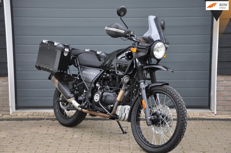 Royal Enfield Himalayan 410 Mooie en complete motor!