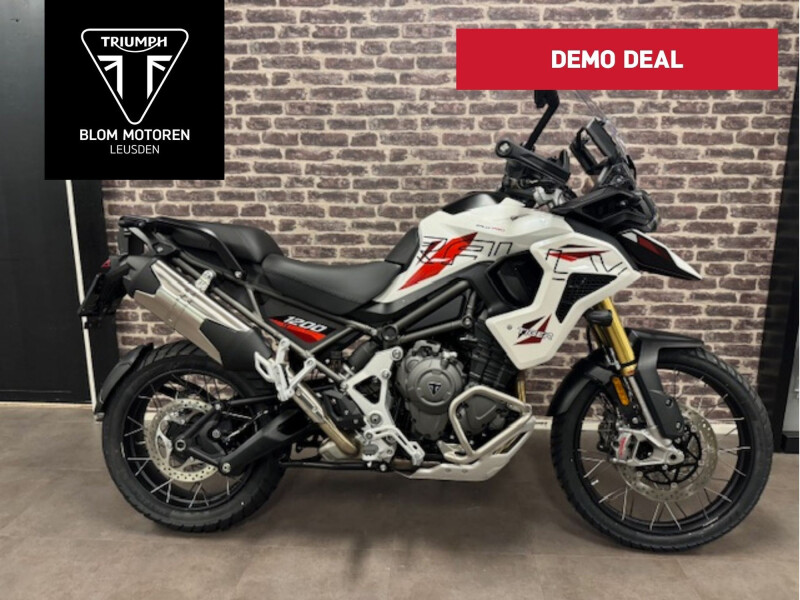 Triumph TIGER 1200 DESERT EDITION Crystal White