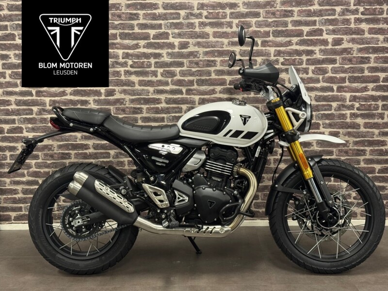 Triumph SCRAMBLER 400 XC Vanilla White