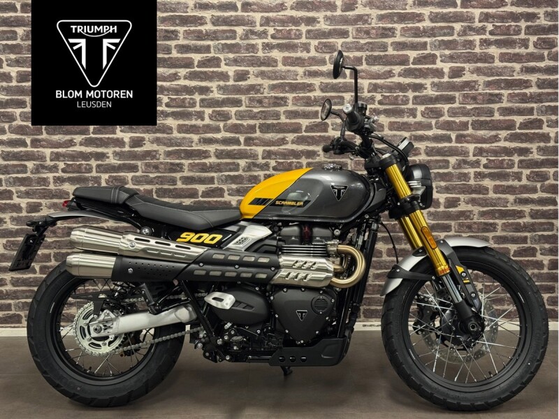 Triumph SCRAMBLER 900 Mineral Grey / Cosmic Yellow